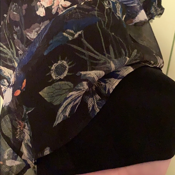 NWOT Zara Basic Unique A-Line dress - Picture 4 of 5